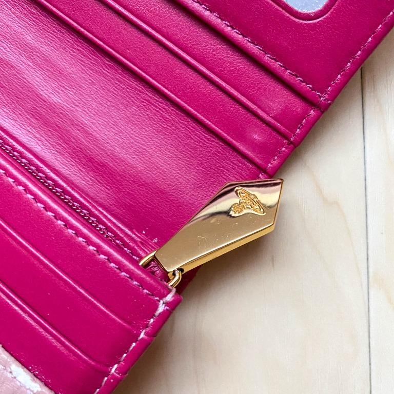 Vivienne Westwood Pastel Pink Bow Ribbon Wallet | SHIPS FROM JAPAN ...