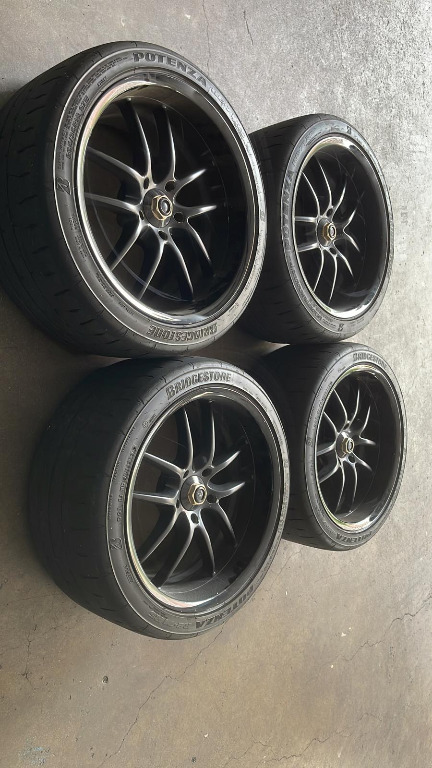 WORK meister S2R 7.5J114.3 臭う 軽量 半鍛造 深リム