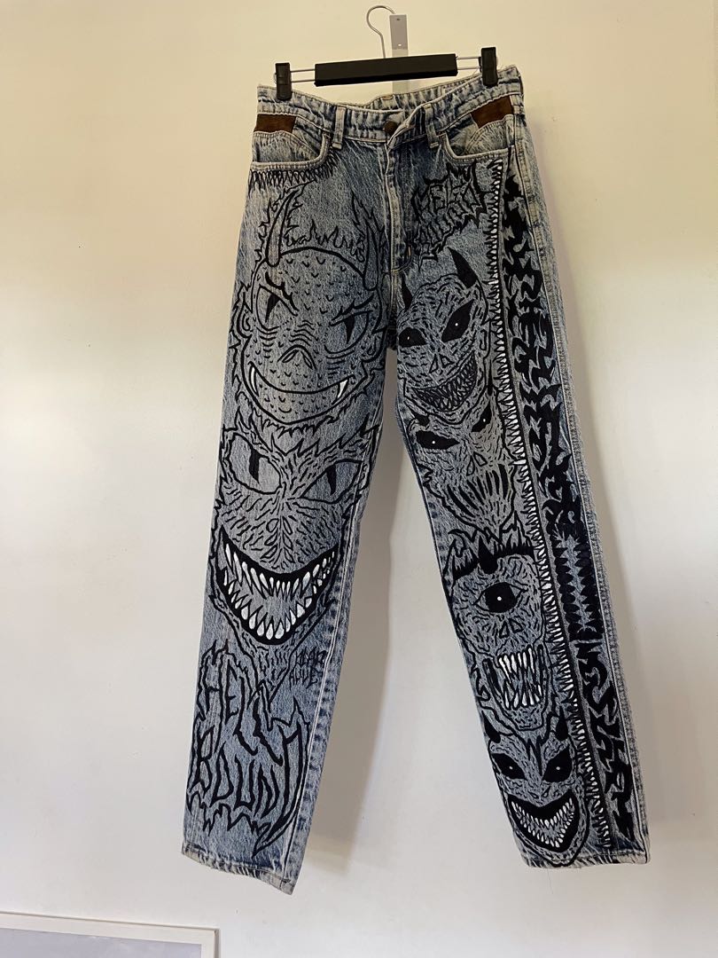 Custom sales wrangler jeans