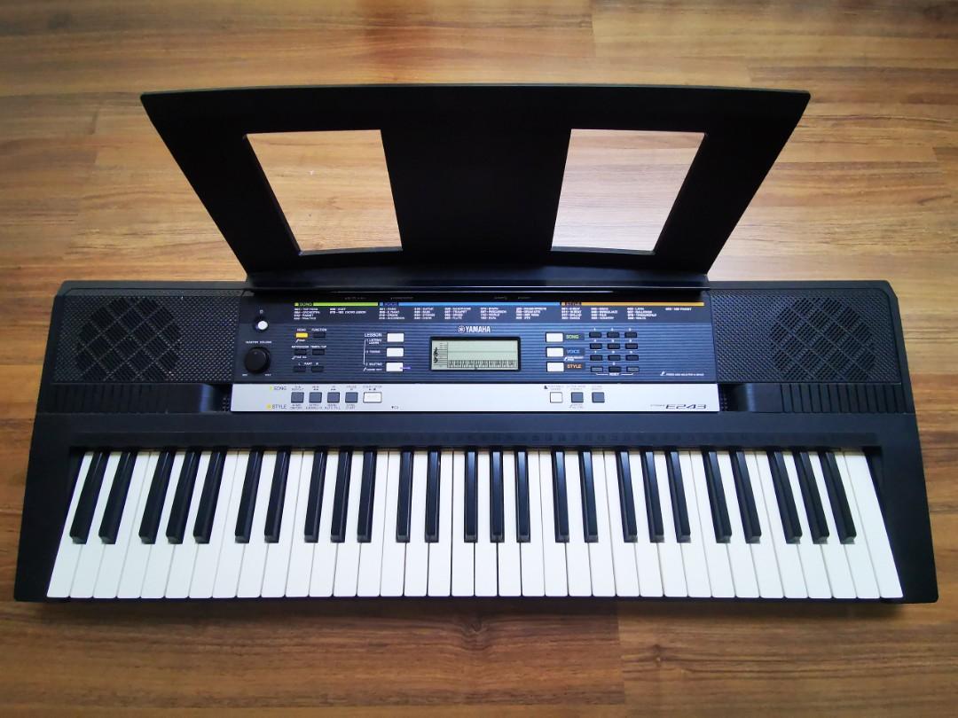 YAMAHA PSRE243 Keyboard, Hobbies & Toys, Music & Media, Musical