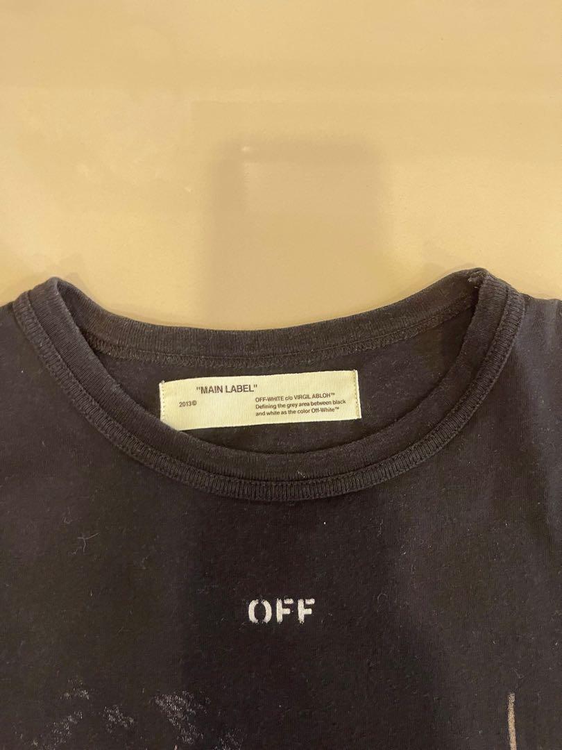 100 Legit Off White Galaxy Brushed Tee Men s Fashion Tops