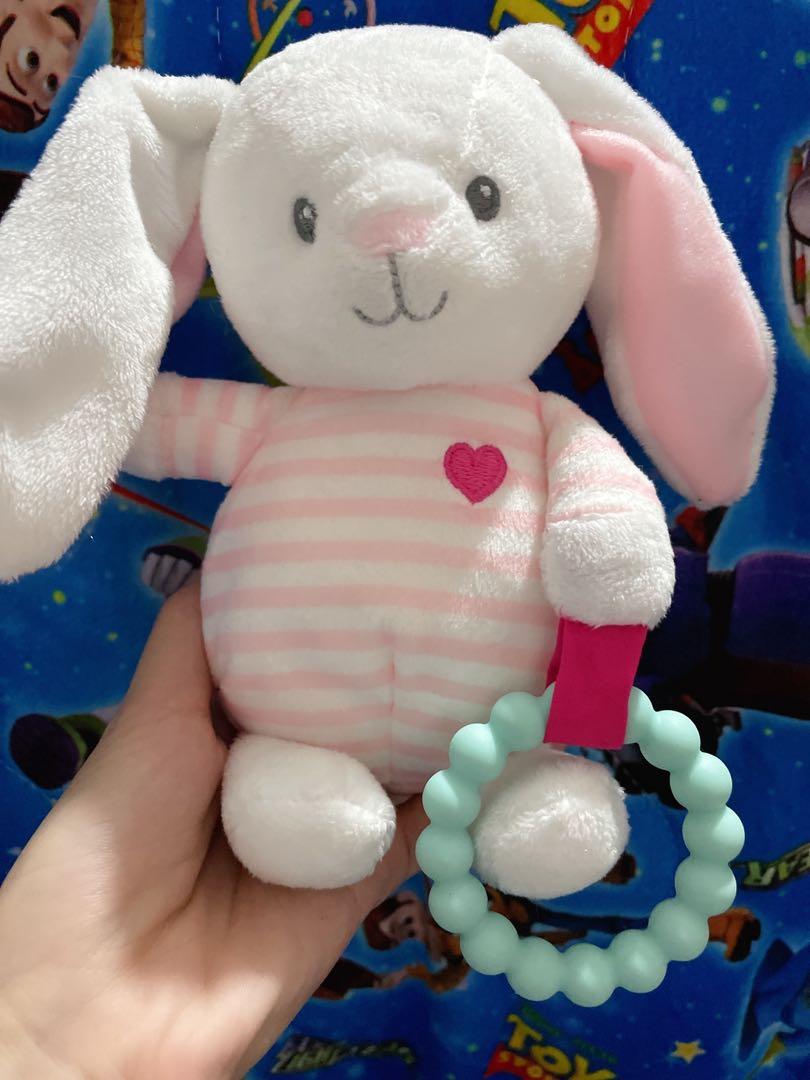 代購賣$1xx）正版現貨🔥美國母嬰用品名牌Carter's 兔嬰兒bb陪睡安撫