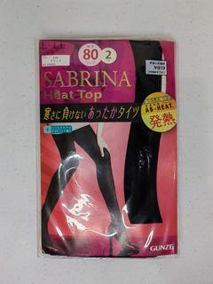 2pcs GUNZE Japan Brand TIGHTS stockings 80 denier
