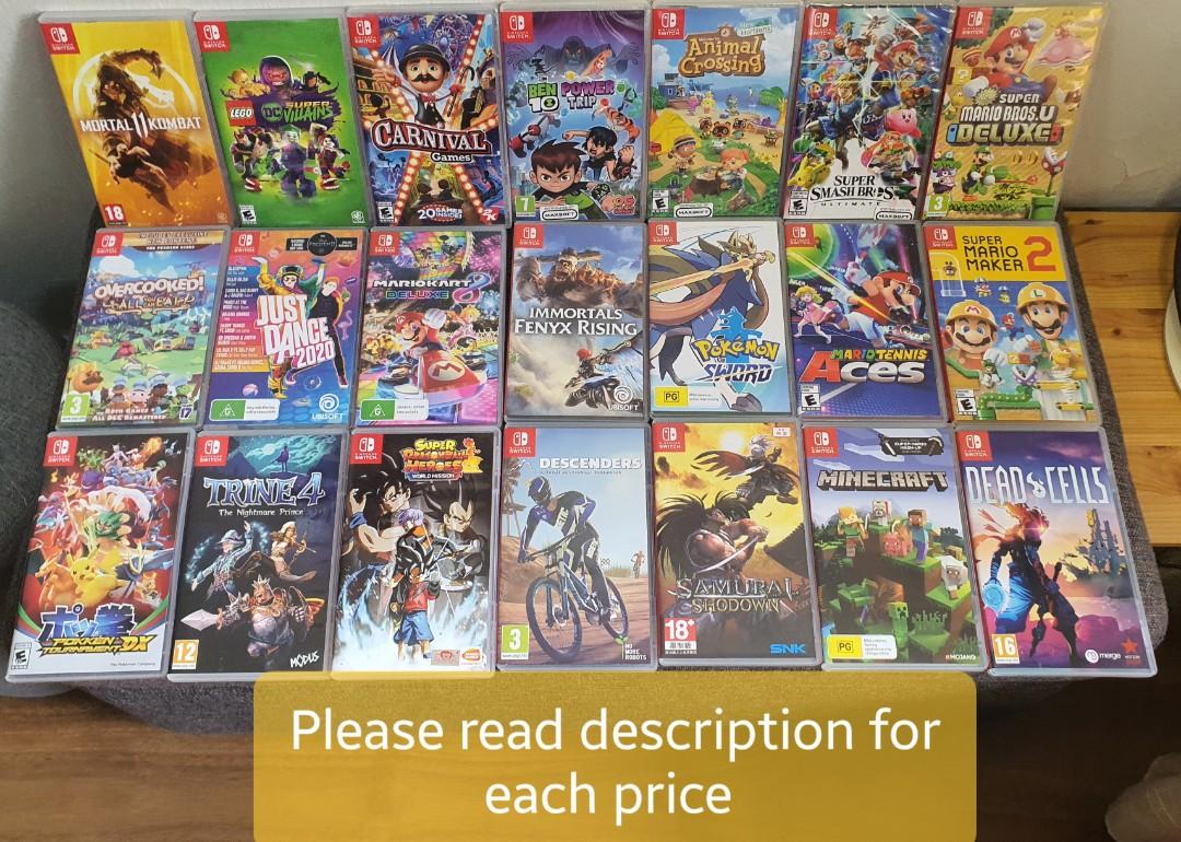 2 Sale Nintendo Switch Games Pt.2 Price range 23 58