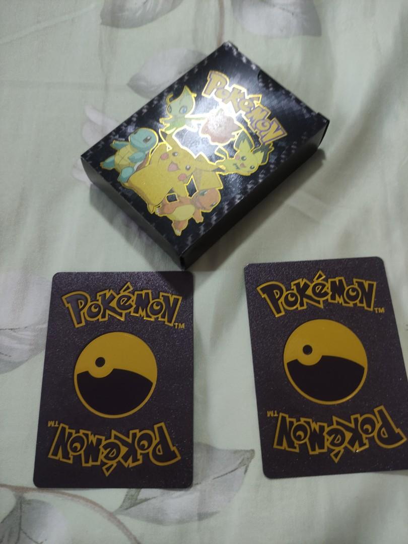 54pcs Spanish Pokmon cards (Black), Hobbies & Toys, Toys & Games on  Carousell