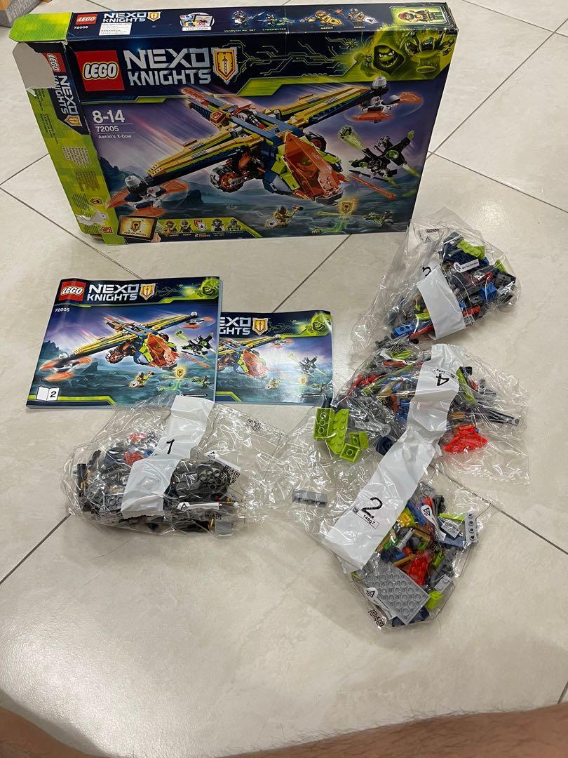 全新未開袋未切Lego 72005 nexo 戰機與70323 70325 70327 同系, 玩具