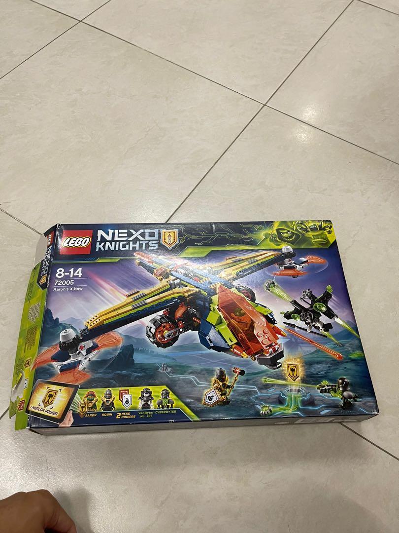 全新未開袋未切Lego 72005 nexo 戰機與70323 70325 70327 同系, 玩具