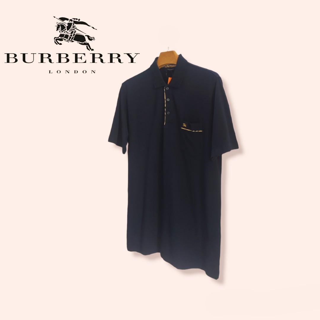 Burberry london top men's polo shirt
