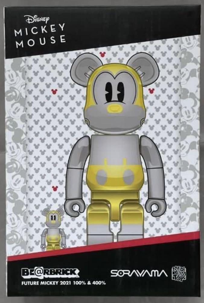 期間限定お試し価格】 BE@RBRICK FUTURE MICKEY 2021 100％ 400