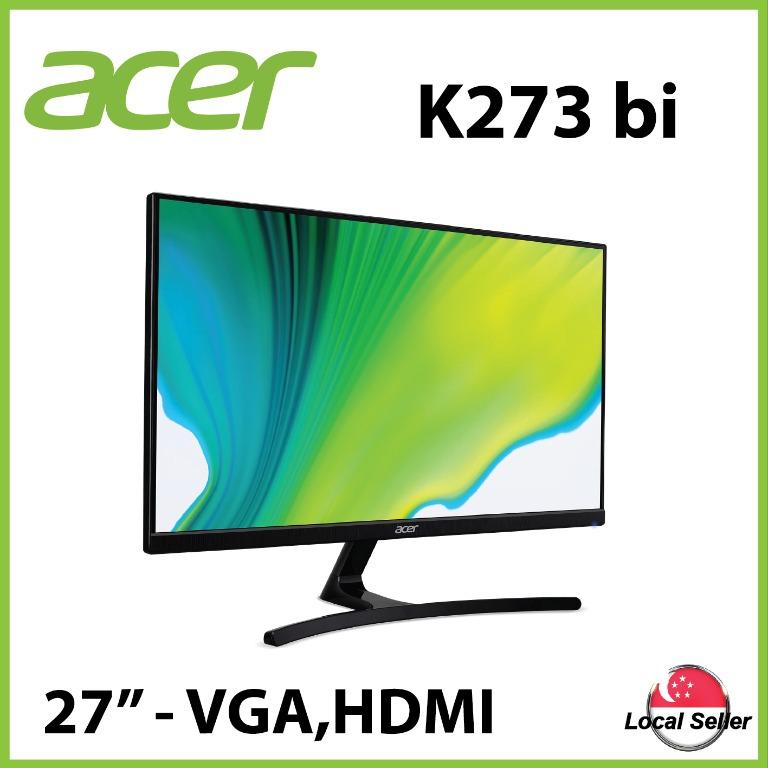 Acer K273 Monitor | 27 Inches IPS FHD Display (1920 x 1080) | VGA Free ...