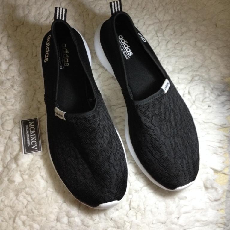Adidas neo women's cloudfoam lite racer slip on online