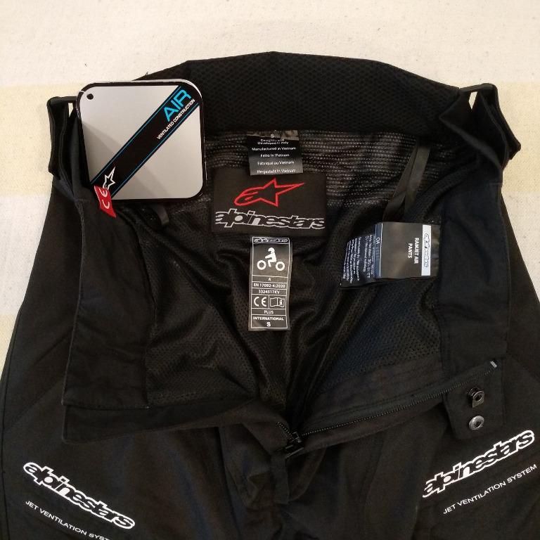 Alpinestars Ramjet Air Pants Size S New Motorcycles