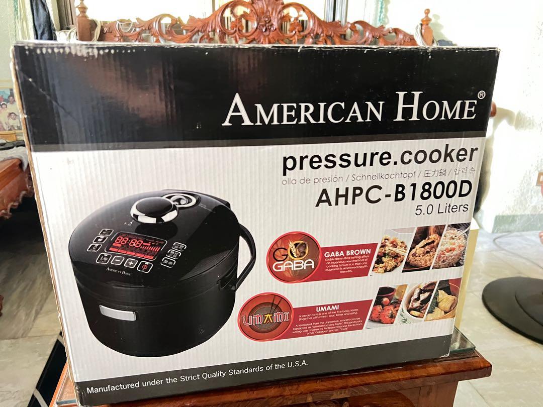 American home sales pressure cooker