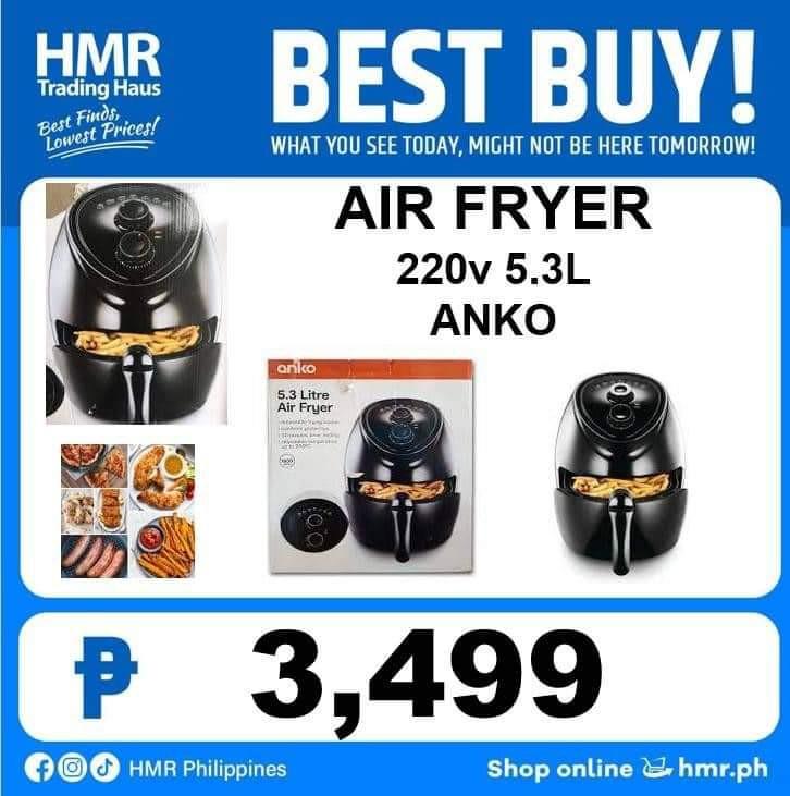 ANKO AIR FRYER 5.3L, TV & Home Appliances, Kitchen Appliances, Cookers on Carousell
