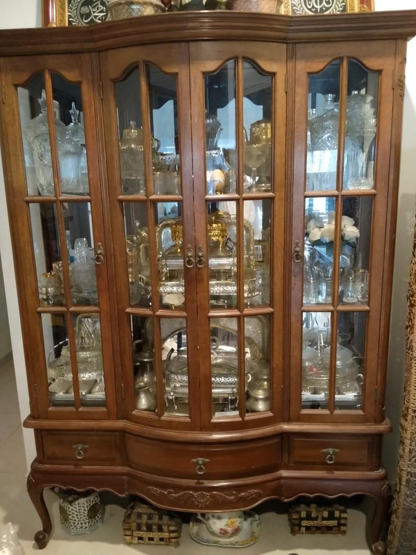 Antique Wooden Display Furniture & Home Living, Furniture, Shelves, & Racks on