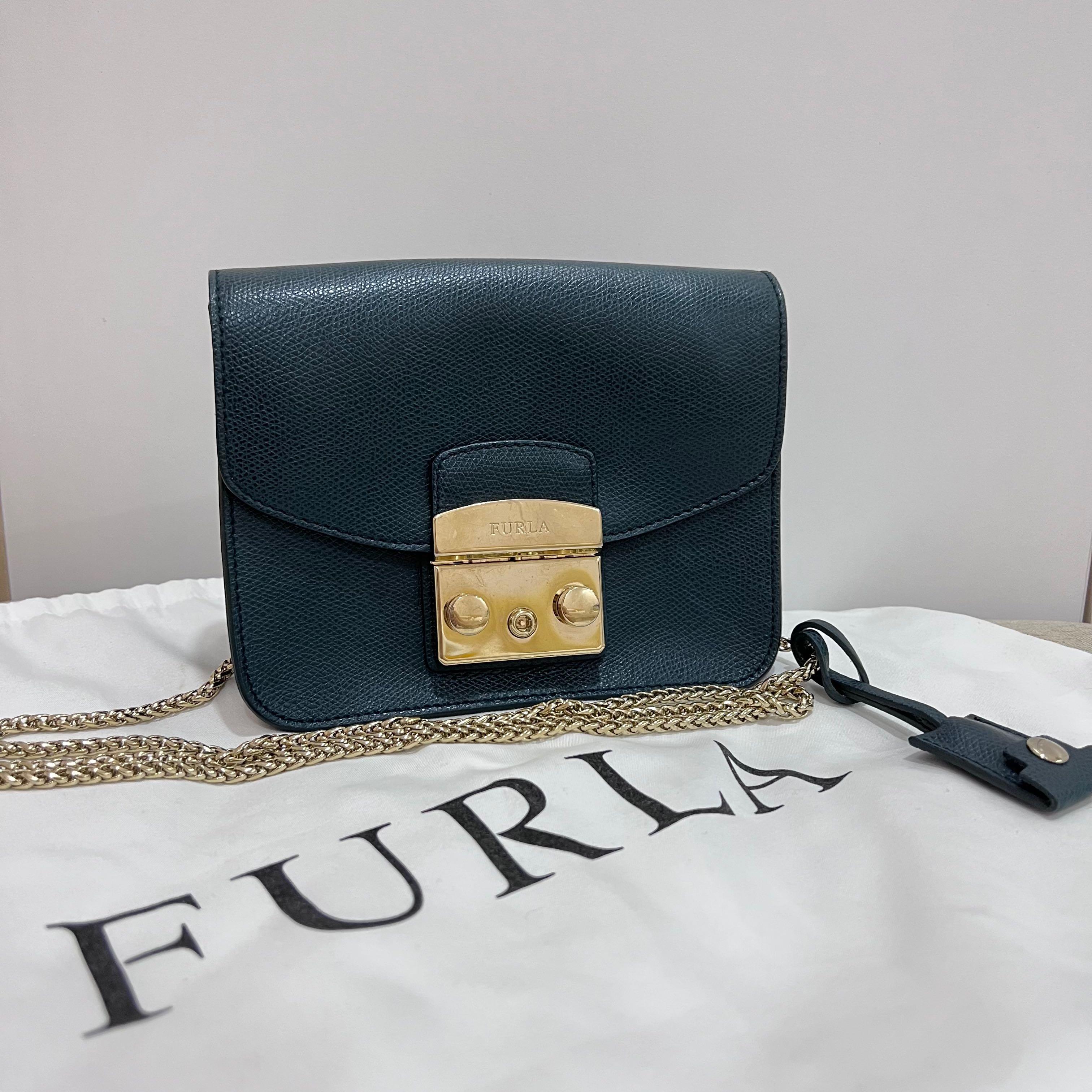 Furla metropolis dark green hot sale