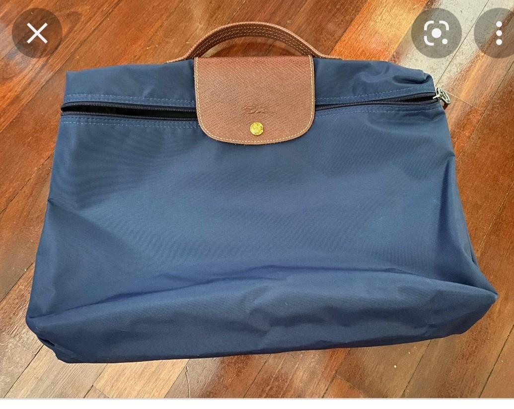 Authentic longchamp laptop bag, Luxury, Bags & Wallets on Carousell