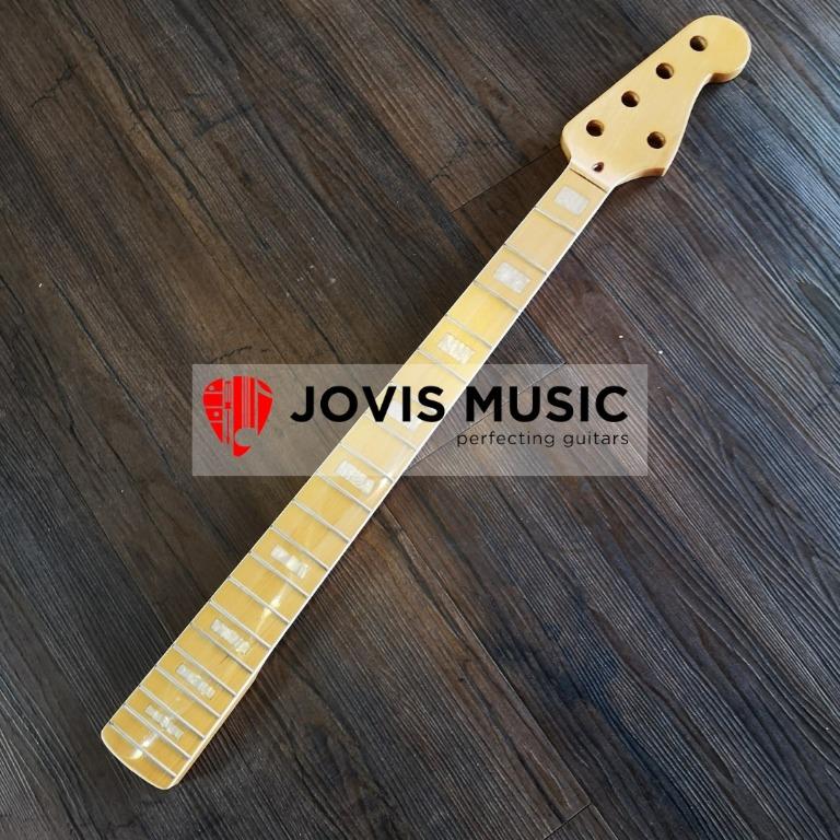 BASS Neck - Maple - 20 Nickel Steel Fret - Guitar Part ...