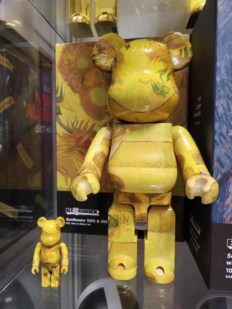 Bearbrick Van Gogh Sunflower 400 + 100, Hobbies & Toys, Toys