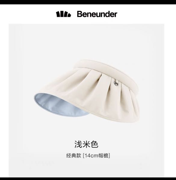 Beneunder Sunscreen Hat Sun Hats Shell 