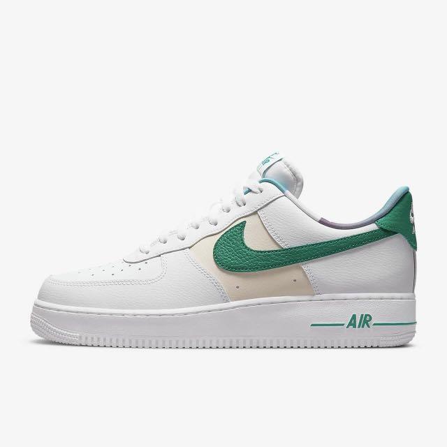 Better One 代購Nike Air Force 1 07 LV8 EMB White Malachite 白色白