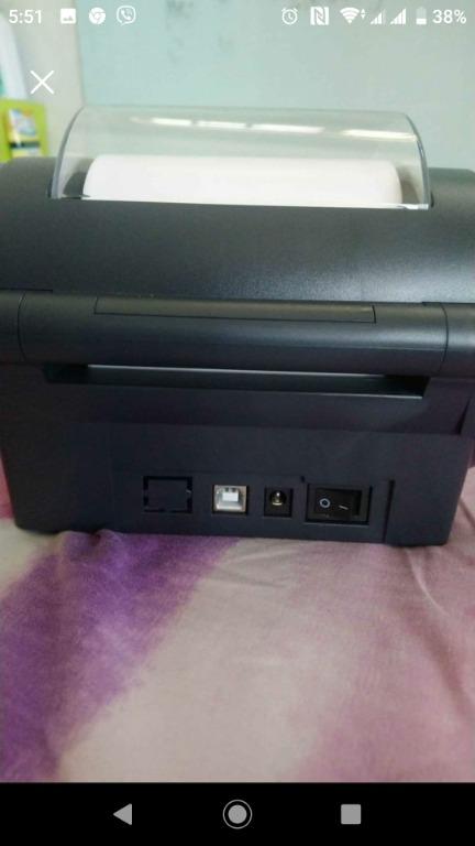 Bluetooth Printer (Category: Printers, Scanners & Copiers) located in Pasig City. Submitted by michaelgozum1 (Listing ID 1167321371, Image 2). Description: Selling our bluetooth printer since hindi na din namen sya nagagamit and meron naman binibigay si shopee at Lazada na sticker pm if your interested thank you. .
