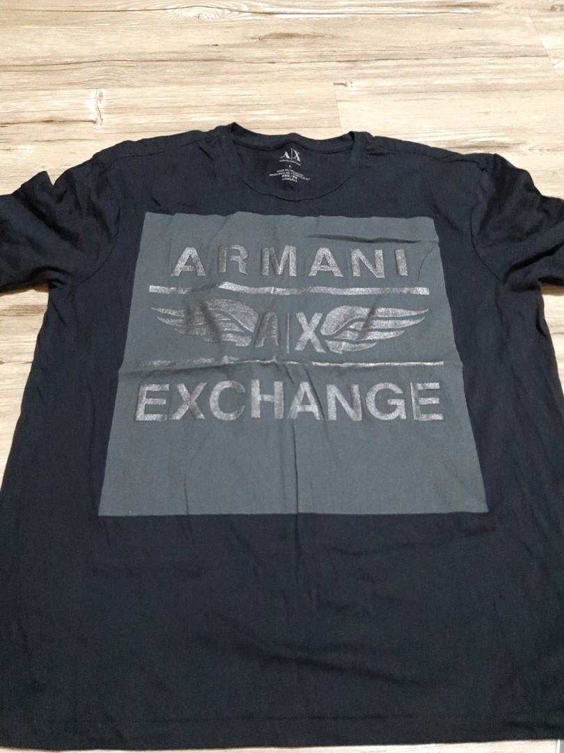 Armani exchange t shirt made in peru clearance