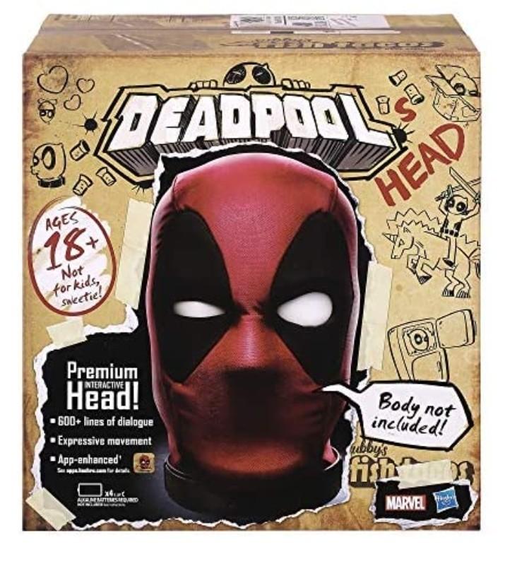 Deadpool best sale lego head