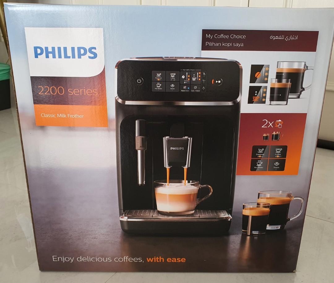 (Brand new, Unboxed) Philips Fully Automatic Coffee Machine Series 2200, TV & Home Appliances