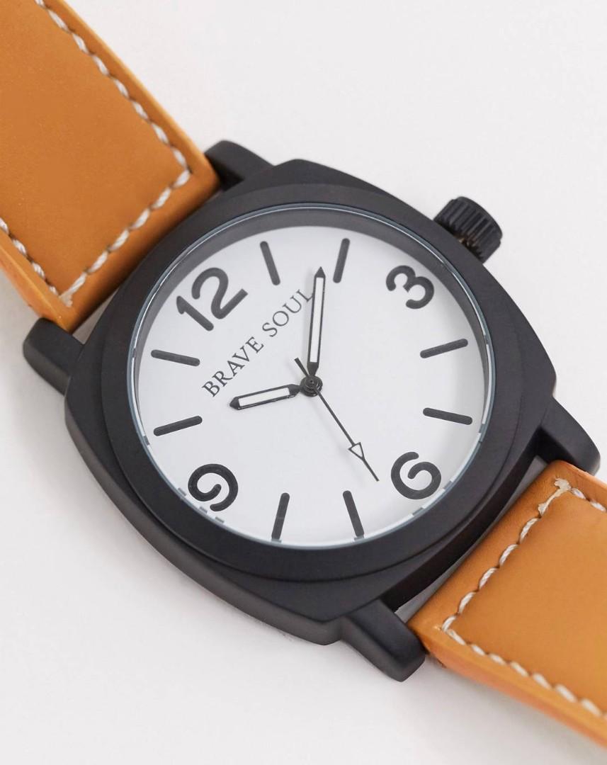 Brave Soul Watch with White Dial Men s Fashion Watches Accessories Watches on Carousell