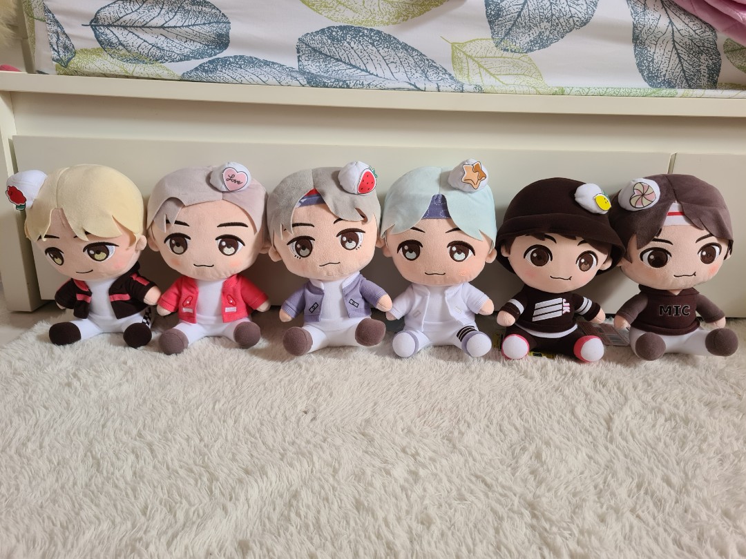 BTS Plushies TinyTAN, Hobbies & Toys, Toys & Games on Carousell