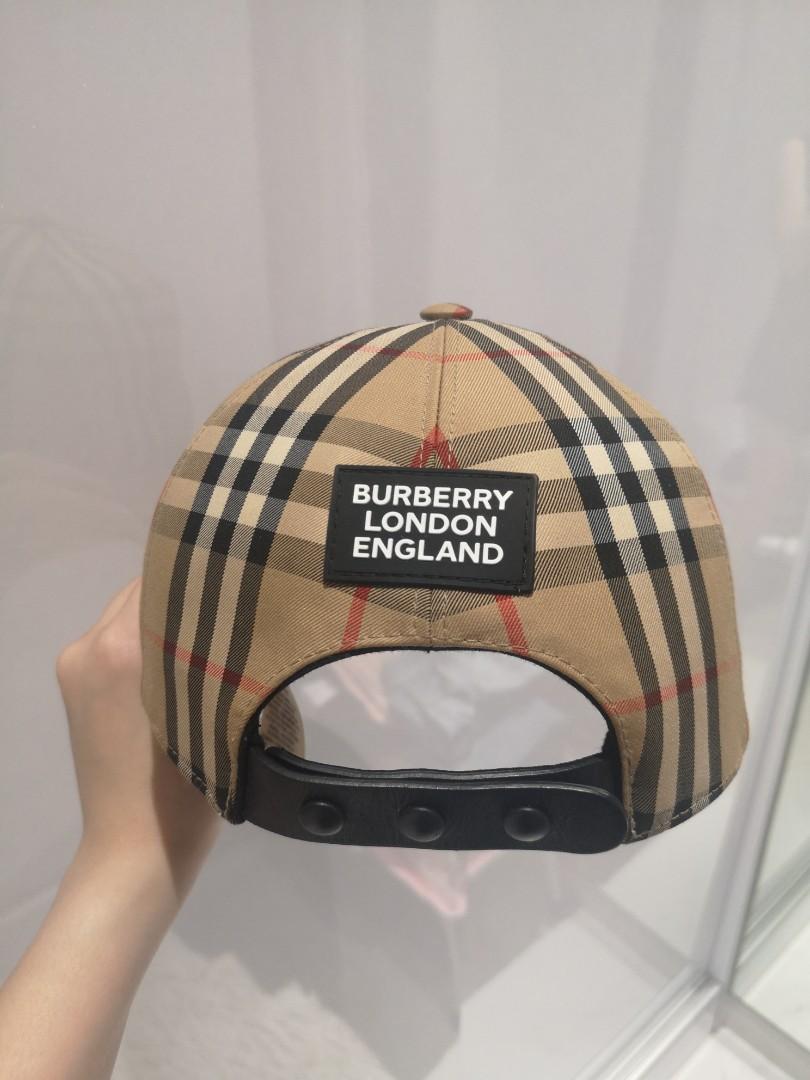 Burberry London England cap, Men's Fashion, Watches & Accessories, Caps &  Hats on Carousell