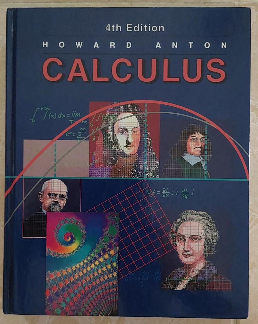 Calculus, Howard Anton, 4th ed, Hobbies & Toys, Books & Magazines