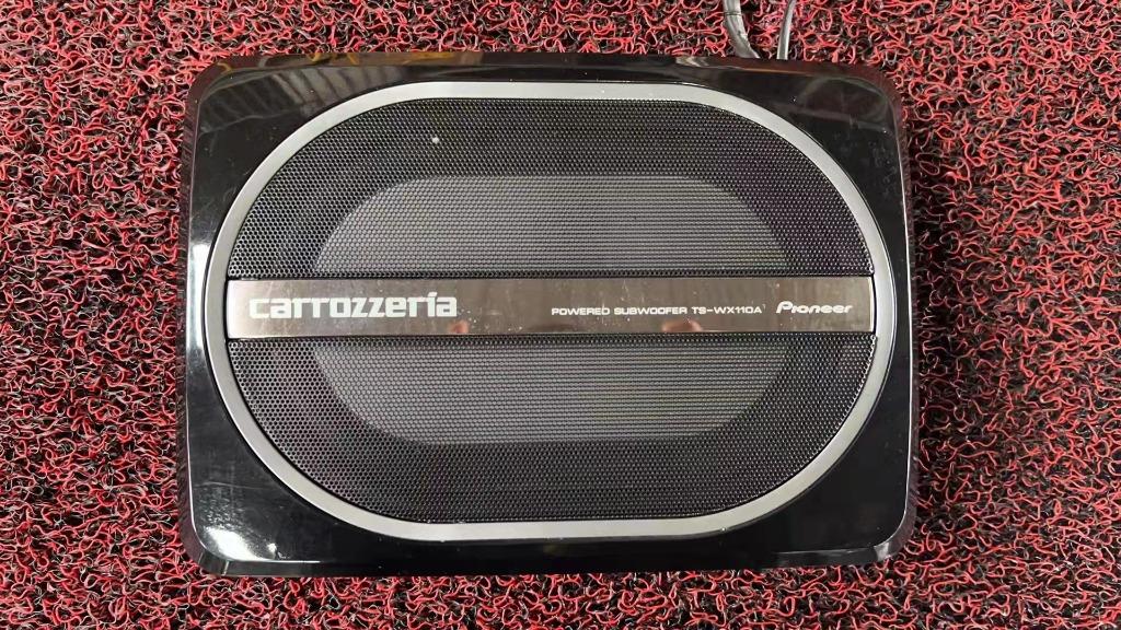 CARROZZERIA POWERED SUBWOOFER TS-WX110A PIONEER SET(NO WARRANTY SABAH DAN  SARAWAK)