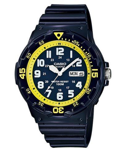 Casio Analog Watch 100 meter water resistance MRW 200HC 2BV Men s
