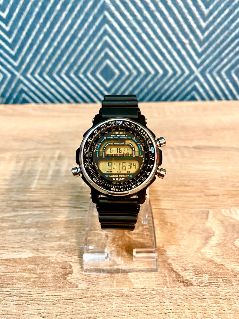 Casio Sky Walker Men s Fashion Watches Accessories Watches on