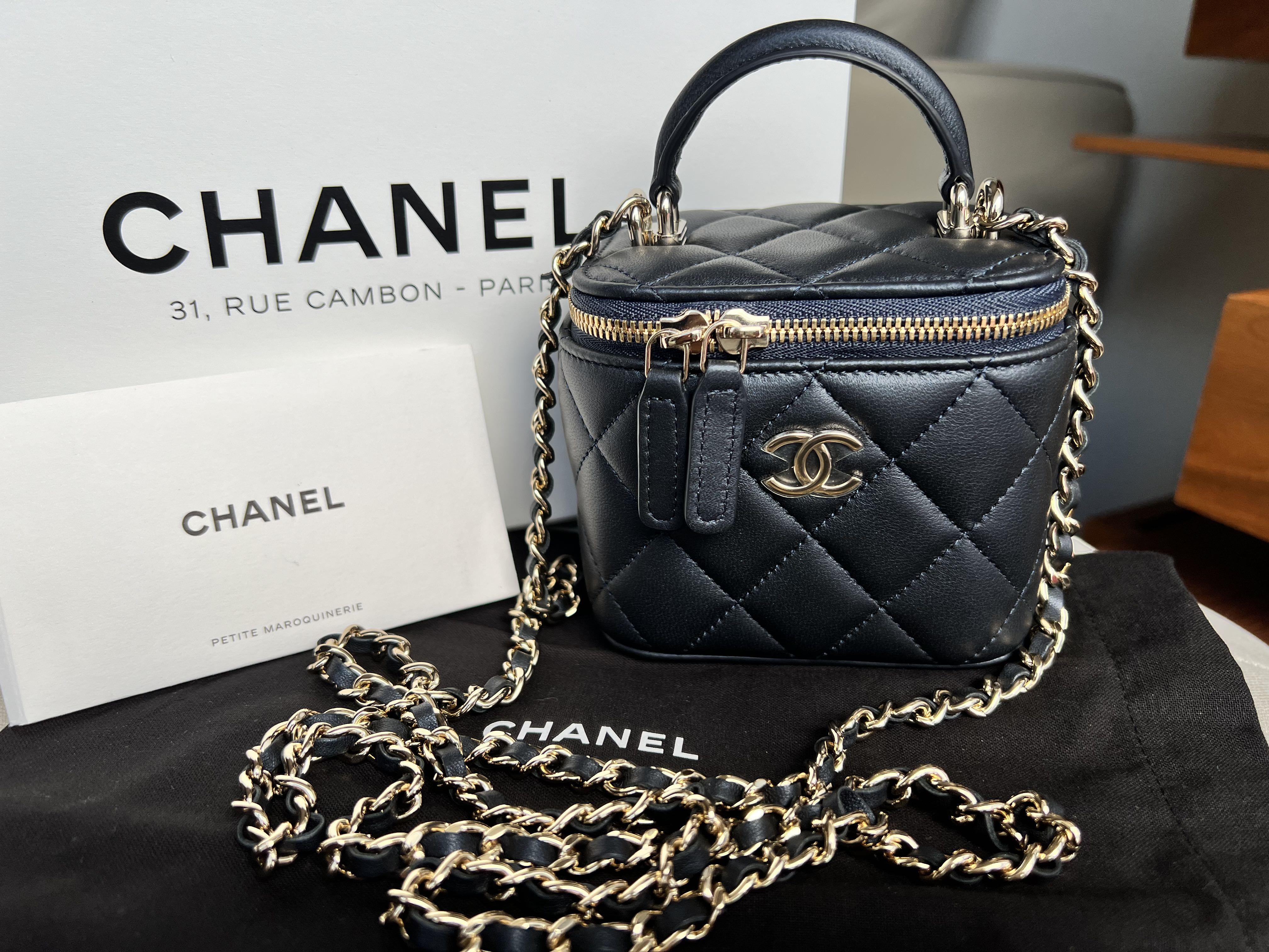 Chanel mini vanity best sale case