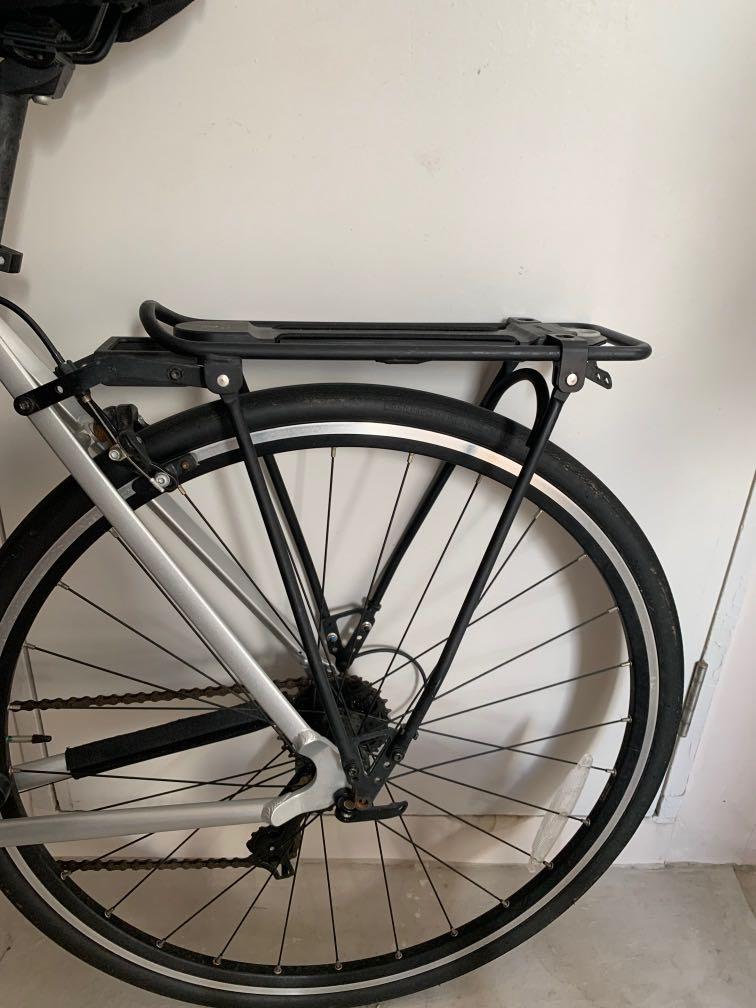 Child Bike Seat Elops 100 and Pannier Rack, Sports Equipment, Bicycles