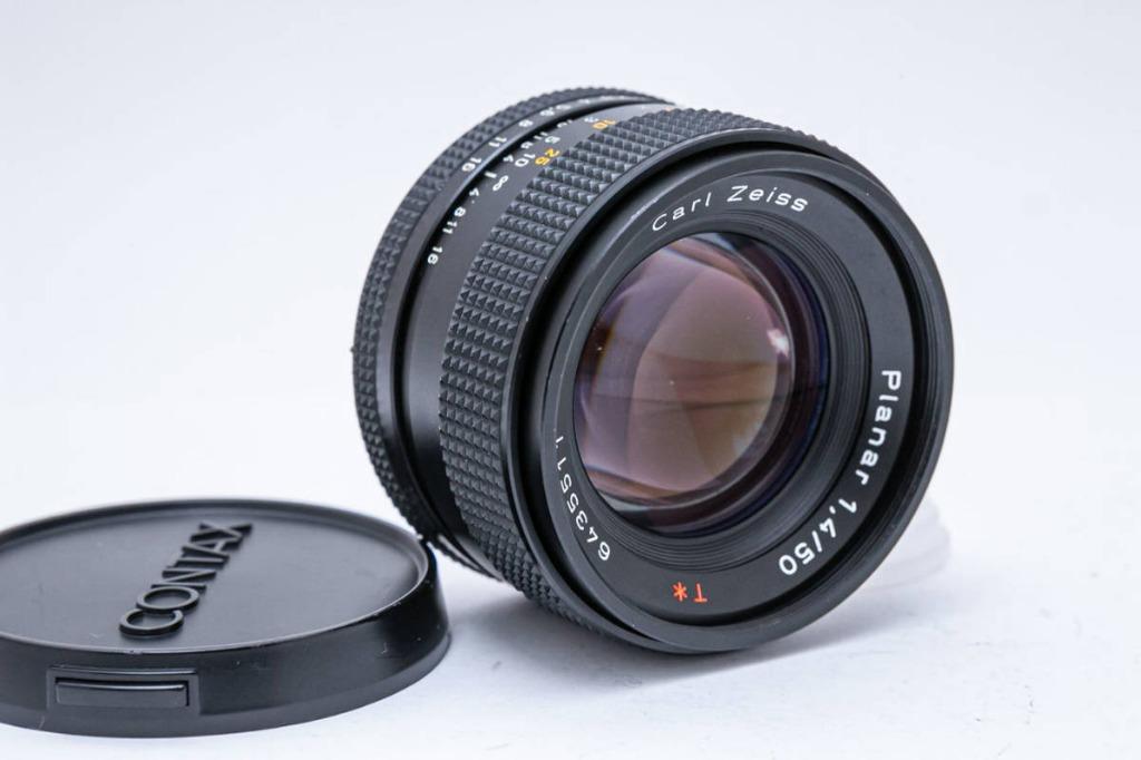 CONTAX Planar 50mm F1.4 AEJ, 攝影器材, 鏡頭及裝備- Carousell