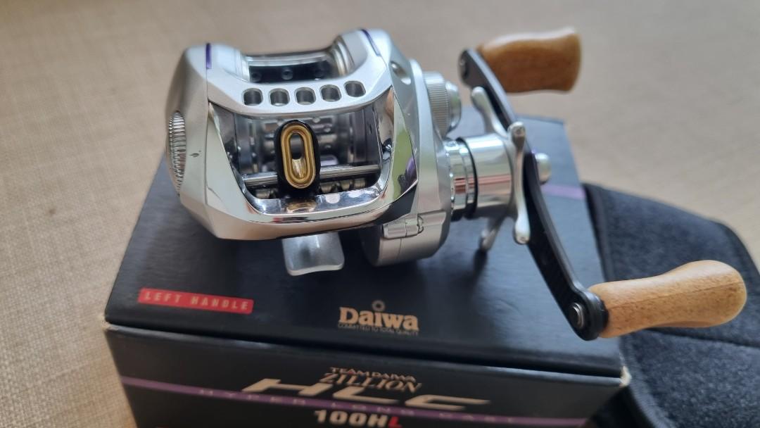 Daiwa Zillion HLC 100HL, Sports Equipment, Fishing on Carousell