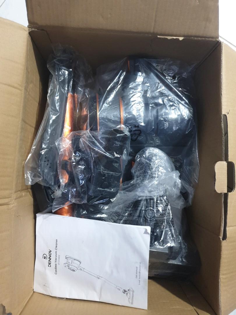 DENNOV VTDH002 2in1 Cordless Vacuum cleaner brush 2200mah Lithium