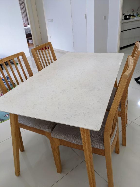 Ikea quartz dining deals table