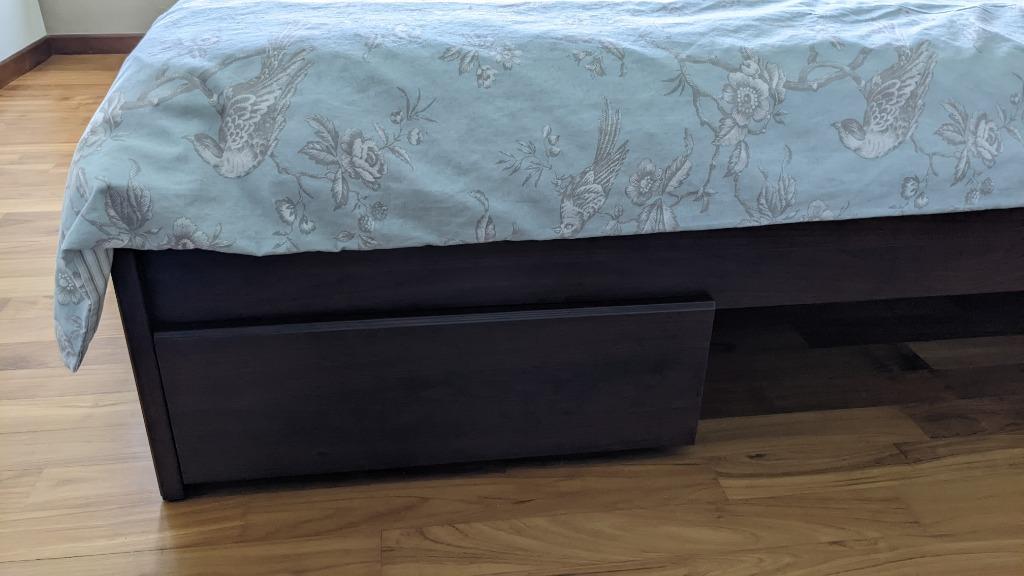 Double Bed with Drawers, Furniture & Home Living, Furniture, Bed Frames