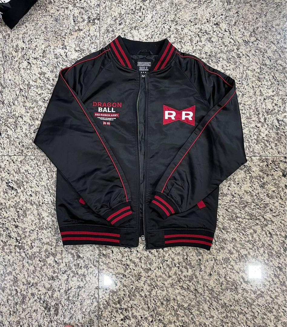 Red ribbon army outlet bomber jacket