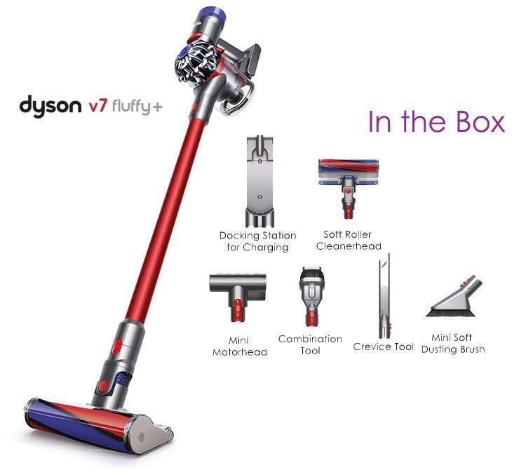 Dyson V7 Fluffy+ (BNIB), TV & Home Appliances, Vacuum Cleaner
