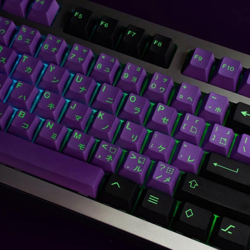 Evangelion Keycaps 01, Computers & Tech, Parts & Accessories, Computer
