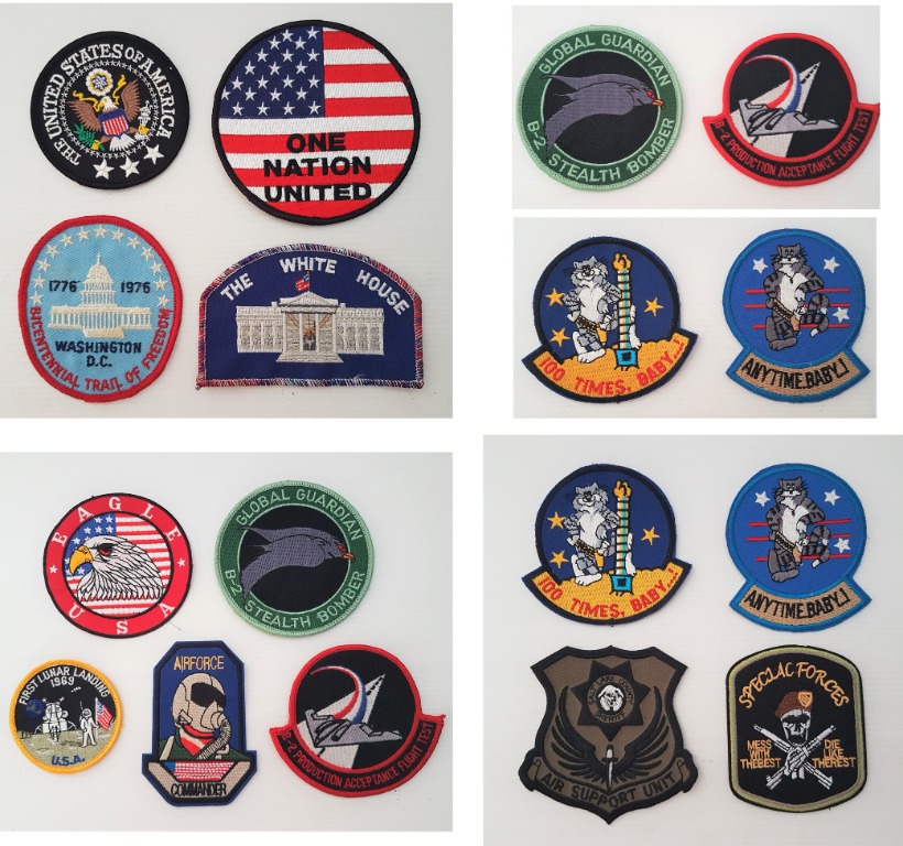 Exquisite Designer Military Badges and Patches, Air Show, Air Force