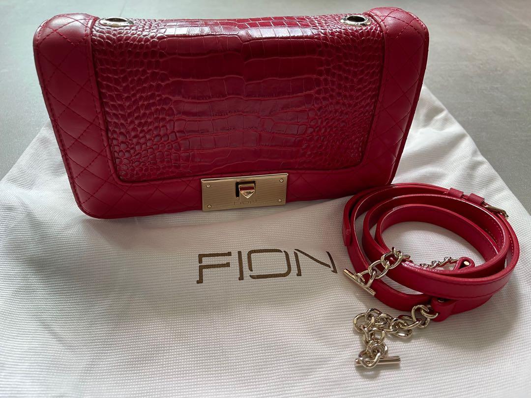FION bag beautiful red for sale