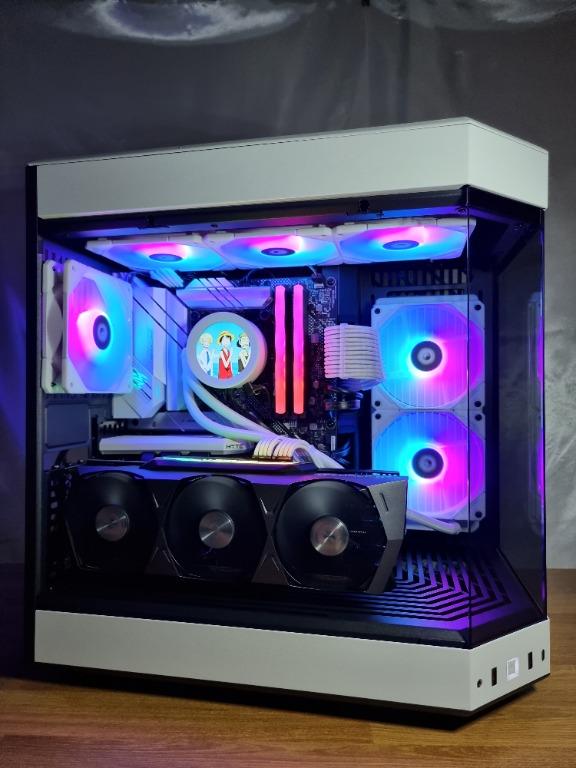 [FREE DELIVERY] HYTE Y60 WHITE / INTEL I7 12TH GEN + RTX 3080 TI ZOTAC /  WINDOWS 11 READY / HIGH END BANG FOR THE BUCK CUSTOM GAMING DESKTOP