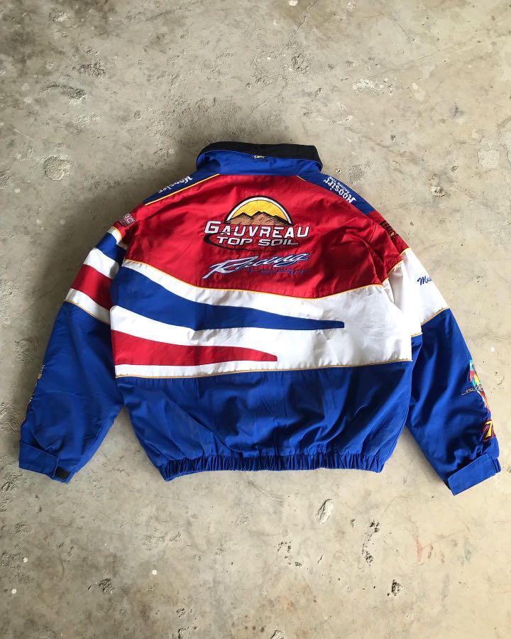 GAUVREAU TOP SOUL RACING TEAM JACKET Nascar, Fesyen Pria, Pakaian